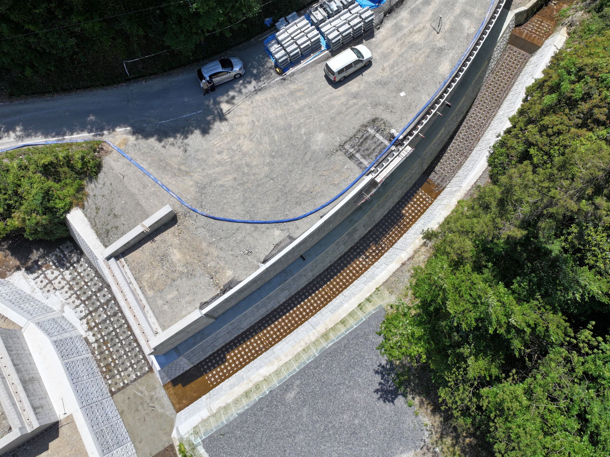 山口県萩農林ふるさと農道工事